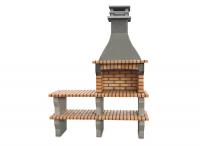 Ref. 108 Normale - 175 cm x 57 cm x 220 cm, LxLxH | Grill 60 cm x 40 cm, LxL | 680 kg